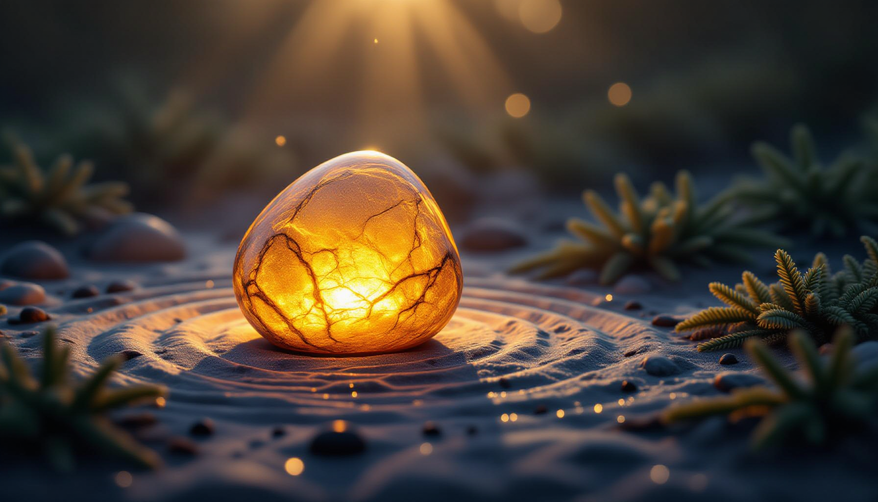 The Warm Stone in My Chest